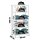 Simonrack Schwerlastregal COMFORT 8425437180309 weiß 90,0 x 30,0 x 180,0 cm