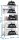 Simonrack Schwerlastregal MADERCLICK MINI 8435104937266 silber 80,0 x 30,0 x 180,0 cm