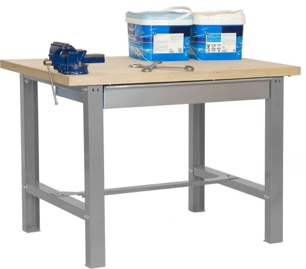 Simonrack Werkbank SIMONWORK BT6 BOX grau 1 Schublade 150,0 x 75,0 x 86,5 cm