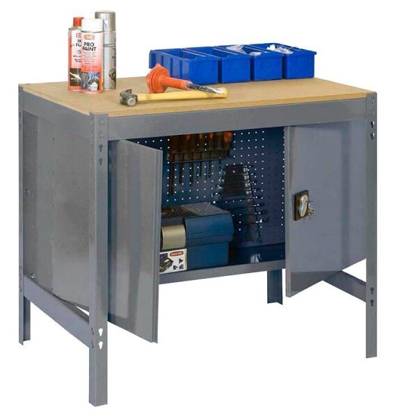 Simonrack Werkbank SIMONWORK BT0 grau 91,0 x 61,0 x 84,2 cm