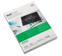GBC Laminierfolien MattPouch matt für A4 125 micron,...