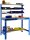 Simonrack Werkbank SIMONWORK BT1 blau 151,0 x 76,0 x 144,5 cm