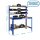 Simonrack Werkbank SIMONWORK BT1 blau 151,0 x 76,0 x 144,5 cm