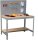 Simonrack Werkbank SIMONWORK BT2 grau 151,0 x 61,0 x 144,5 cm