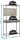 Simonrack Werkbank-Set SIMONRACING silber 1 Schublade 120,0 x 40,0 x 200,0 cm  ( 8435104944189 )