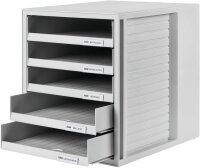 HAN Schubladenbox Schrank-Set  lichtgrau 1401-11D, DIN A4...