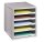 HAN Schubladenbox Schrank-Set  lichtgrau 1401-11D, DIN A4 mit 5 Schubladen, 1 St.