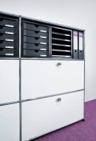 HAN Schubladenbox Schrank-Set  schwarz 1401-13D, DIN A4 mit 5 Schubladen, 1 St.