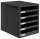 HAN Schubladenbox Schrank-Set  schwarz 1401-13D, DIN A4 mit 5 Schubladen, 1 St.