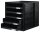 HAN Schubladenbox Schrank-Set  schwarz 1401-13D, DIN A4 mit 5 Schubladen, 1 St.
