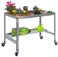 Simonrack Pflanztisch SIMONGARDEN silber 90,0 x 60,0 x...