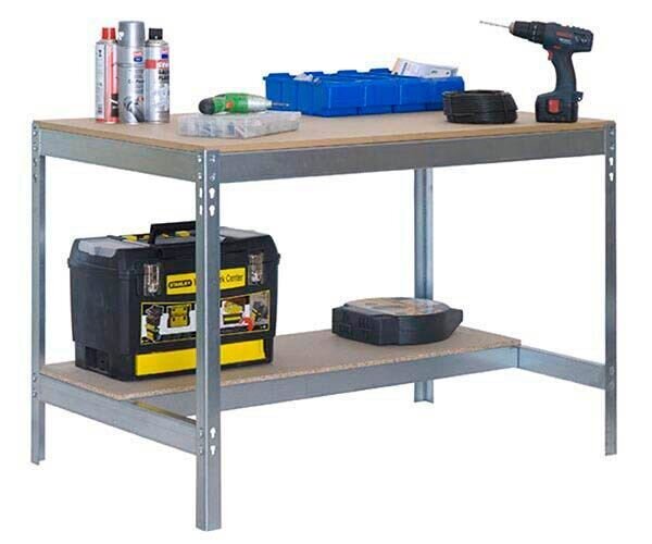 Simonrack Werkbank SIMONWORK BT0 silber 151,0 x 61,0 x 84,2 cm
