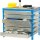 Simonrack Werkbank SIMONWORK BT5 BOX blau 6 Schubladen 91,0 x 61,0 x 84,2 cm