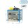 Simonrack Werkbank SIMONWORK BT5 BOX blau 6 Schubladen 121,0 x 76,0 x 84,2 cm