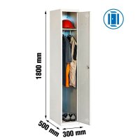 Simonrack Spind SIMONLOCKER DIY grau 8435104936191, 1...