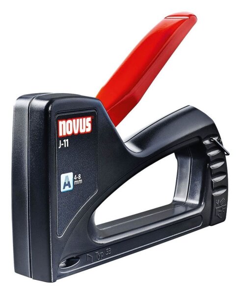 novus Handtacker J-11 schwarz-rot, 1 St.
