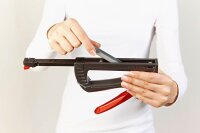 novus Handtacker J-13 schwarz-rot, 1 St.