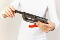 novus Handtacker J-13 schwarz-rot, 1 St.