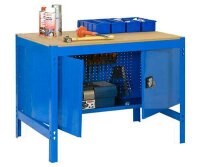 Simonrack Werkbank SIMONWORK BT0 blau 91,0 x 61,0 x 84,2 cm