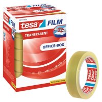 tesa OFFICE-BOX Klebefilm transparent 25,0 mm x 66,0 m 6...
