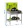 Simonrack Pflanztisch SIMONGARDEN silber, grün 120,0 x 40,0 x 144,2 cm  ( 8435104942277 )