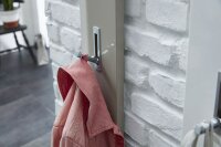 GERMANIA Wandgarderobe COLORADO 3255-84 weiß Holz 3 Haken 15,0 x 170,0 cm, 1 St.