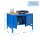Simonrack Werkbank SIMONWORK BT0 blau 121,0 x 61,0 x 84,2 cm