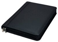 Alassio Ringbuchmappe BOSA Leder DIN A4 schwarz