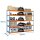Simonrack Schwerlast-Weitspannregal SIMONFORTE CHIPBOARD 8435104951088 blau, orange 150,0 x 45,0 x 200,0 cm