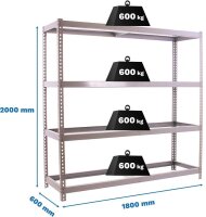 Simonrack Schwerlast-Weitspannregal SIMONFORTE...