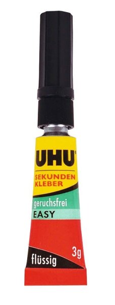 UHU EASY Sekundenkleber 3,0 g, 1 St.