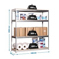 Simonrack Schwerlastregal SIMONFORTE CHIPBOARD...