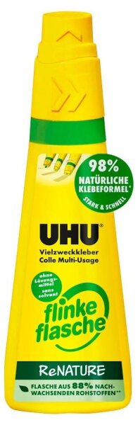 UHU flinke flasche ReNature  Alleskleber 100,0 g, 1 St.