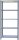 Simonrack Regal OFFICLICK 8435104994283 grau, weiß 90,0 x 30,0 x 210,0 cm  ( 8435104994283 )
