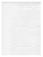 DURABLE Einsteckfolien für Türschilder CRYSTAL SIGN REFILL 10,5 x 10,5 cm, 10 St.