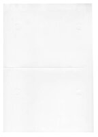 DURABLE Einsteckfolien für Türschilder CRYSTAL SIGN REFILL 14,8 x 14,8 cm, 10 St.