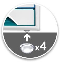 cep Schubladenbox Smoove Secure  weiß/bunt...