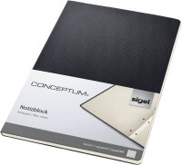 SIGEL Briefblock Conceptum® gelocht DIN A4 kariert, 1...