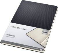 SIGEL Briefblock Conceptum® gelocht DIN A5 kariert, 1...