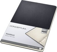 SIGEL Briefblock Conceptum® gelocht DIN A5 liniert, 1...