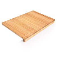 relaxdays Schneidebrett Natur 56,0 x 38,0 cm, 1 St.