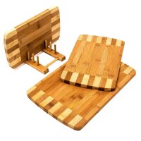 relaxdays Schneidebretter-Set braun 3-tlg., 3 St.