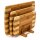 relaxdays Schneidebretter-Set braun 3-tlg., 3 St.