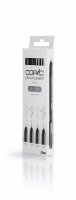 COPIC® Multiliner Fineliner farbsortiert 0.3 + 0.5 mm, 4 St.