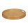 relaxdays Tablett braun rund Ø 38,5 cm, 1 St.