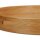 relaxdays Tablett braun rund Ø 38,5 cm, 1 St.