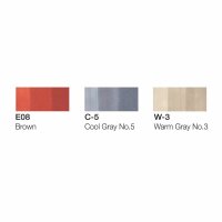 COPIC® Ciao Architect Palette Layoutmarker-Set farbsortiert 1,0 + 6,0 mm, 3 St.
