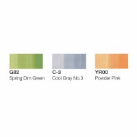 COPIC® Ciao Natural Palette Layoutmarker-Set farbsortiert 1,0 + 6,0 mm, 3 St.