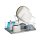 relaxdays Abtropfgestell silber, 1 St.