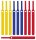 LABEL THE CABLE Klettkabelbinder BASIC STRAPS farbsortiert 17,0 cm x 1,4 cm, 10 St.